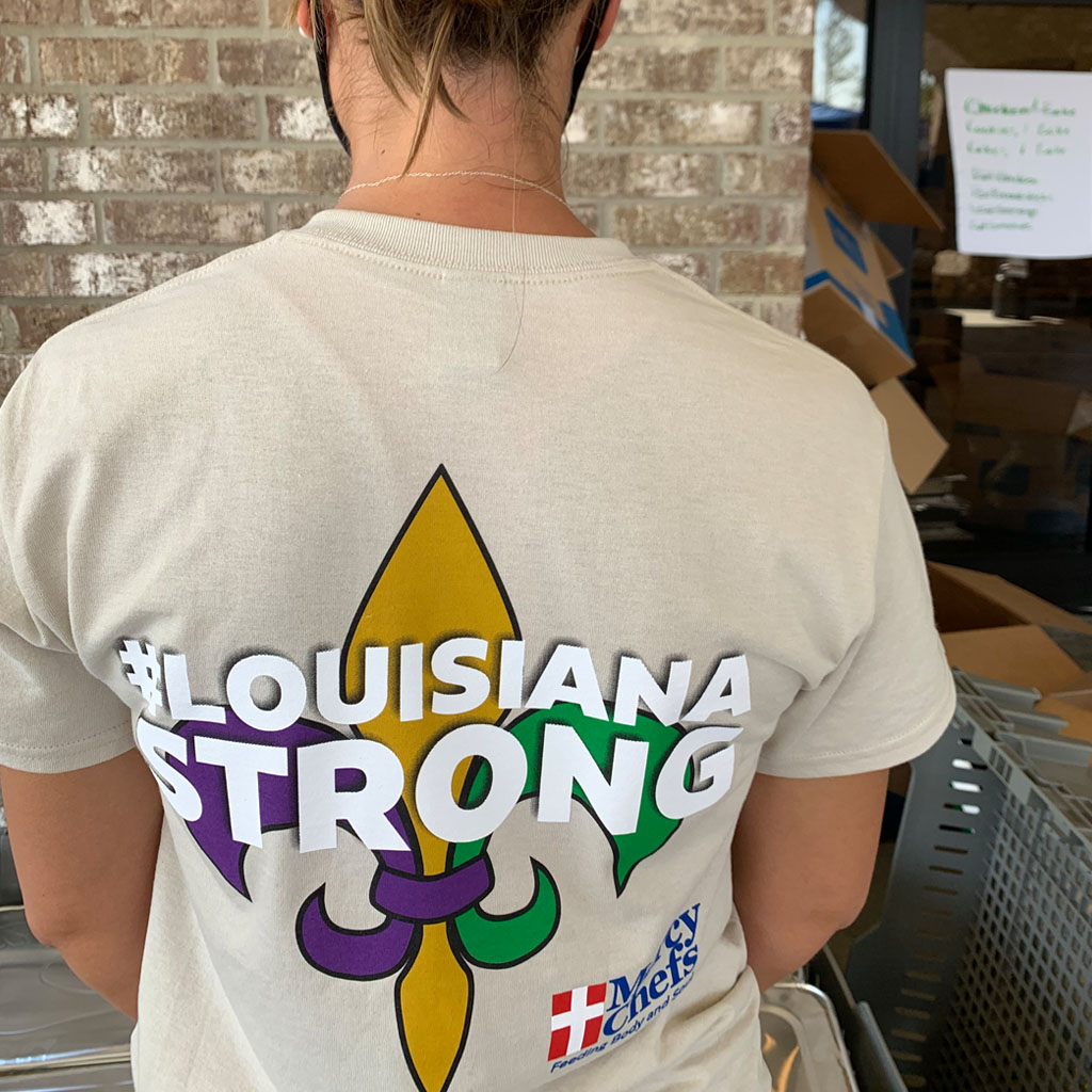 Louisiana Strong TShirt Mercy Chefs