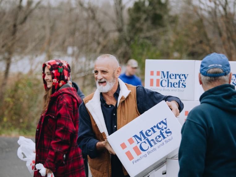 Mercy Chefs Grocery Boxes Benefit 2021 Tornado Survivors in Kentucky