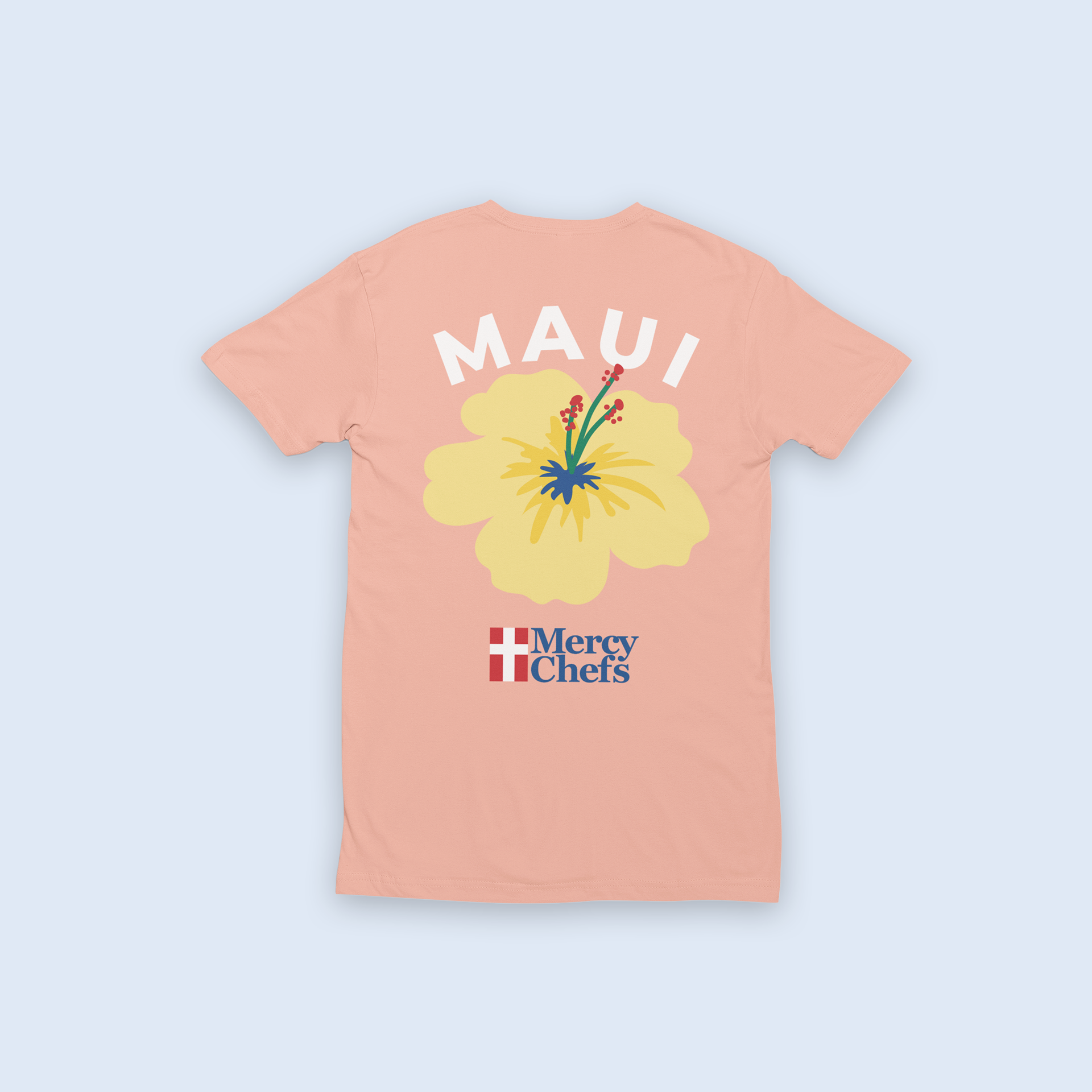 Back of Maui Strong T-shirt