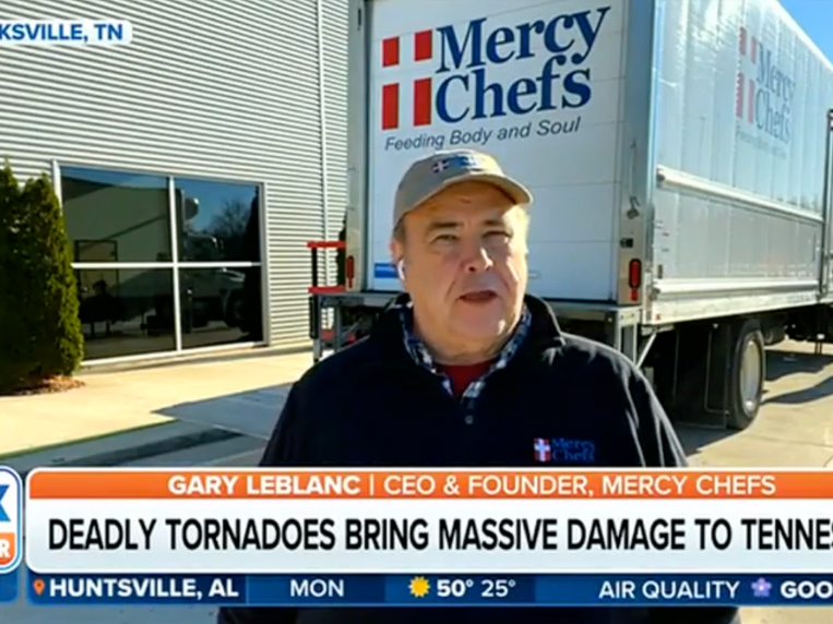Mercy Chefs Responds to Deadly Tornado in Tennessee
