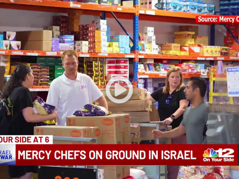 Mercy Chefs on the Ground in Israel