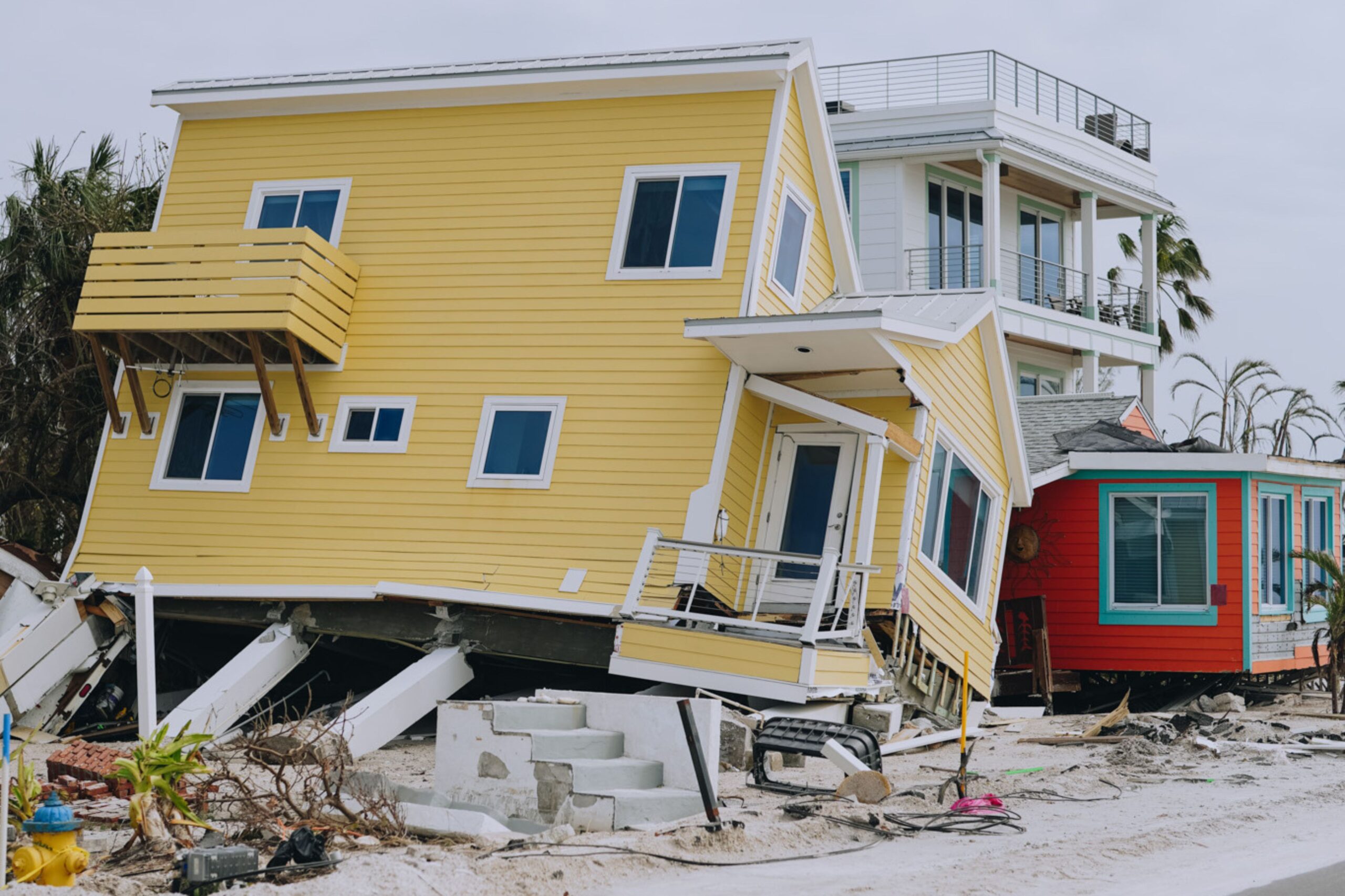 Hurricane Milton damage in Florida