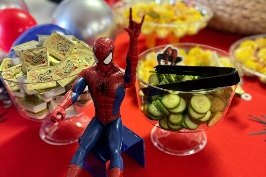 Mercy Chefs hosting a Spider-man-themed funeral for the youngest victim of the Mississippi tornadoes.