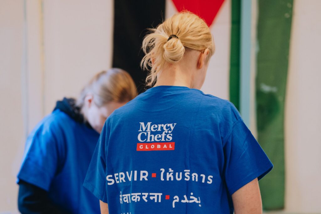 A photo of Mercy Chefs Global volunteers